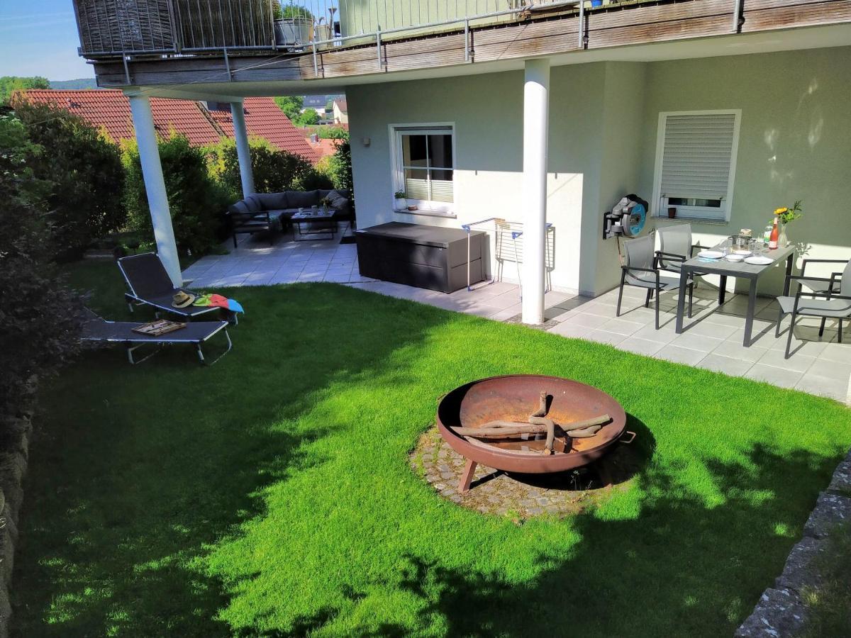 Entspannen Im Gruenen, Ferienwohnung Mit Eigenem Garten Keilberg 外观 照片